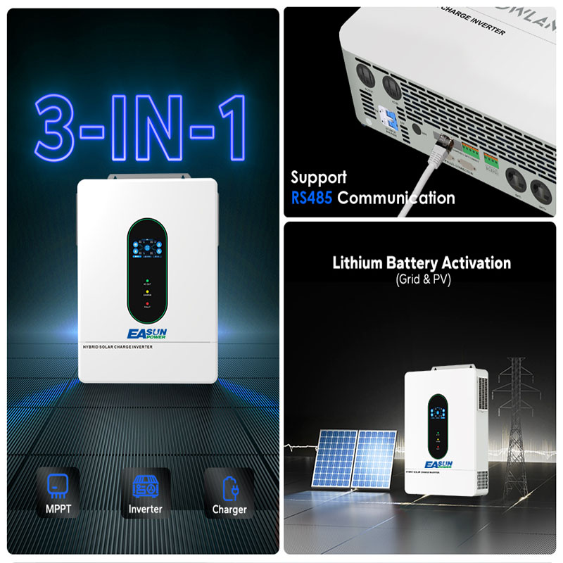 EASUN POWER 12KW Split Phase I - Grid Tie Inverter Limiter 2000W recension och pris